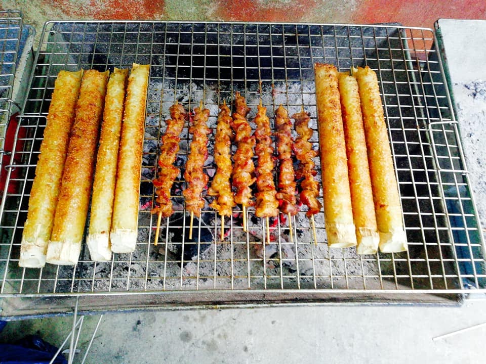 Cơm lam & lợn bản nướng